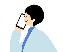 ご予約のイメージイラスト