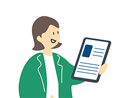 プランのご提案のイメージイラスト