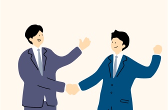 社長との距離が近く、対話がしやすい風通しの良い雰囲気イメージイラスト